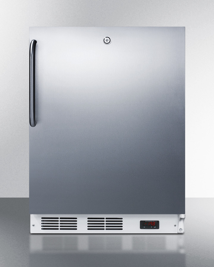 AccuCold 24" Freestanding/Built In Undercounter Counter Depth Compact Upright Freezer VT65MLBISSTBADA — FIN-0019121 | Fridge.com