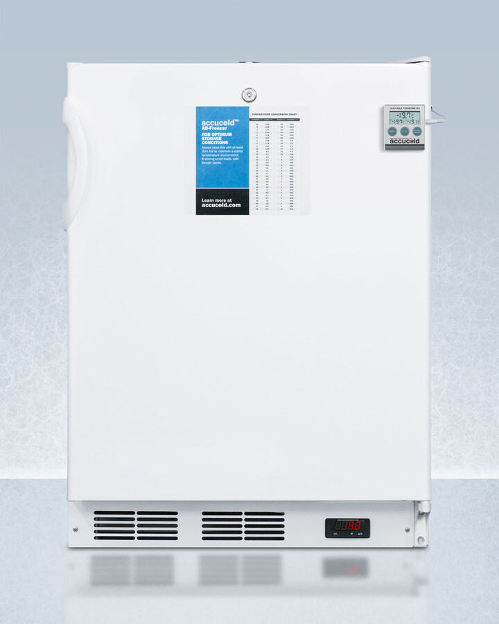 AccuCold 24" Counter Depth Compact Upright Freezer VT65MLPLUS2ADA — FIN-0020089 | Fridge.com