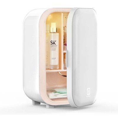 Skincare & Cosmetic Mini Fridge, 22l Beauty Refrigerator With 44f Cooling, 5-zone Organizer, Led Light For Makeup & Serums | Fridge.com