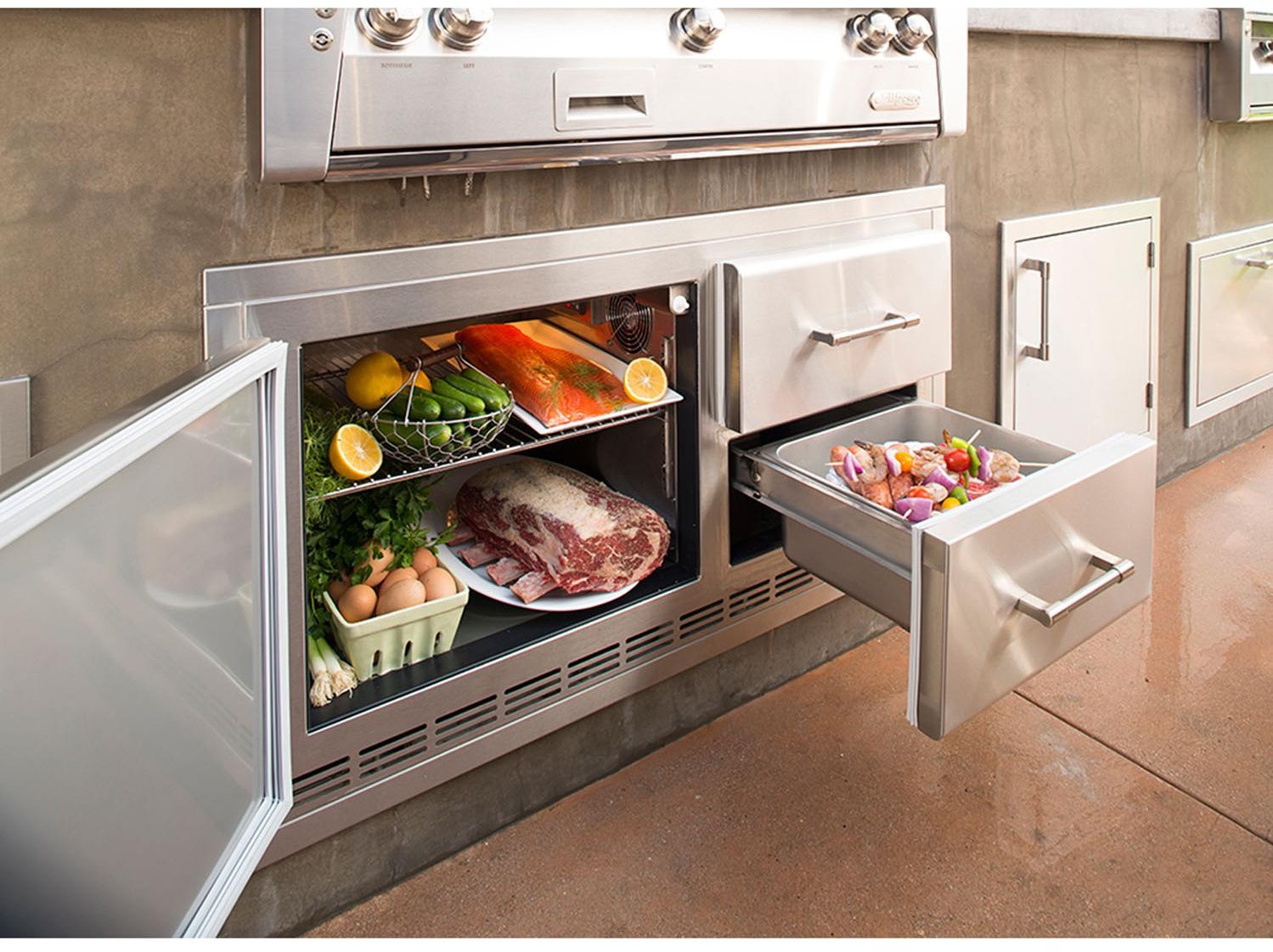 7.25 cu. ft. Outdoor Rated Undercounter Mini Fridge | Fridge.com