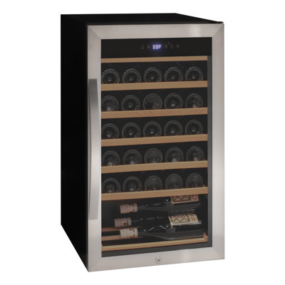 Allavino Cascina Series 33 Bottle Single Zone Freestanding Wine Refrigerator Cooler with Stainless Steel Door | Fridge.com