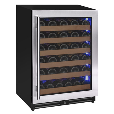 Allavino Reserva Series 51 Bottle Single Zone Built-in Luxury Wine Refrigerator with Stainless Steel Door | Fridge.com