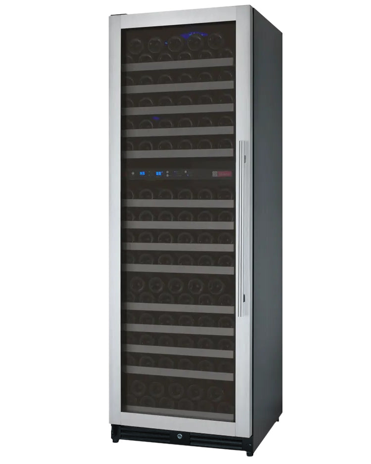 Allavino 24" Wide Flexcount Ii Tru-Vino 172 Bottle Dual Zone Stainless Steel Left Hinge Wine Refrigerator - View 2 | Fridge.com