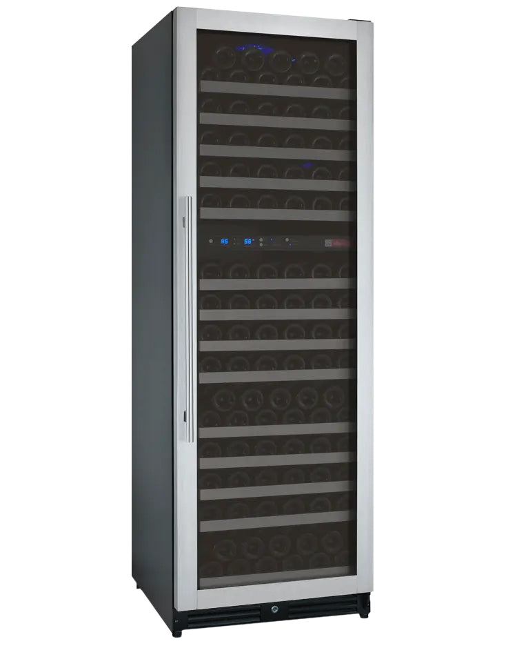 Allavino 24" Wide Flexcount Ii Tru-Vino 172 Bottle Dual Zone Black Right Hinge Wine Refrigerator - View 2 | Fridge.com