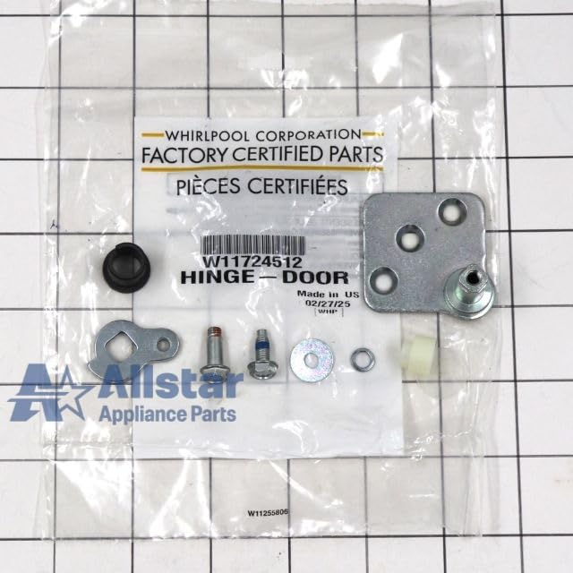 Allstar Appliance Parts W11724512 Refrigerator Door Hinge Kit - View 2 | Fridge.com