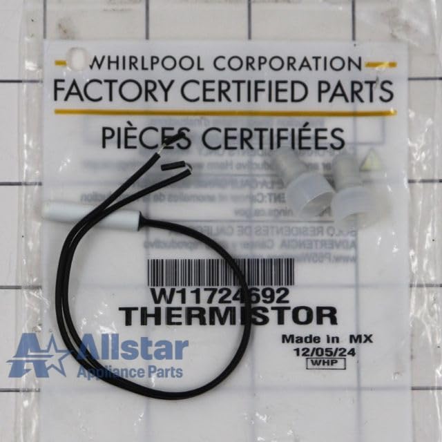 Allstar Appliance Parts W11724692 Refrigerator Thermistor - View 2 | Fridge.com