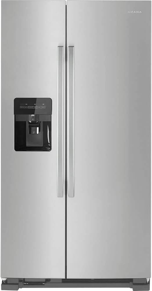Side-by-Side Refrigerator by Amana - 21.4 Cu. Ft. White | Fridge.com