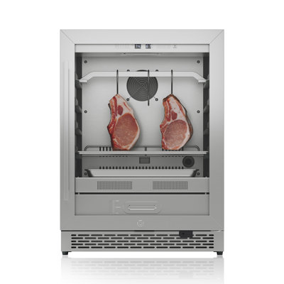 Dry Age Fridge 110L, Built-in Steak Ager with Precise Temp and Humidity Control, Double-Layer Glass, Adjustable Door Opening Direction, Secure Lock, f | Fridge.com