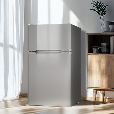 R.W.FLAME 3.1 Cubic Feet Mini Fridge with Freezer | Fridge.com