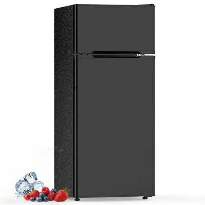 Compact 4.5 Cu.ft. Double-Door Mini Fridge With Separate Freezer  Adjustable & Removable Shelves, For Apartment/Dorm/Office | Fridge.com