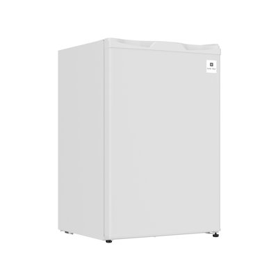 Arctic Chef 2.5 cu. ft. Compact Refrigerator with Chiller Freezer, Can Dispenser, Glass Shelves, 2L Bottle Door Storage, Reversible Door, Flush Back D | Fridge.com