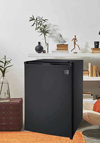 Arctic Chef ACFR283-BLACK CURACFR283BK 2.6 Cubic-Ft Single Door Refrigerator (Black) - View 2 | Fridge.com