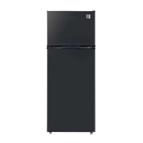ARCTIC CHEF ACFR741BLACKAMZ6COM Apartment Size-Top Freezer-2 Door Fridge-Adjustable Thermostat Control-Black-7.5 Cubic Feet | Fridge.com