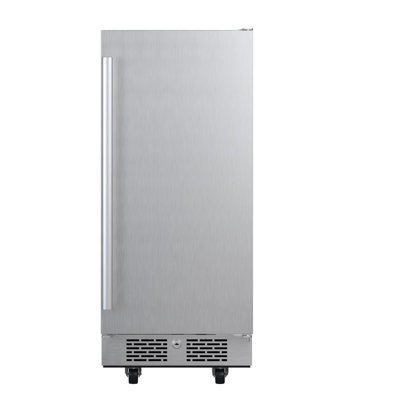 Avallon AFR152SSODRH 15 Inch Wide 3.3 Cu. Ft. Outdoor Compact Refrigerator with LED Lighting and Right Swing Door | Fridge.com