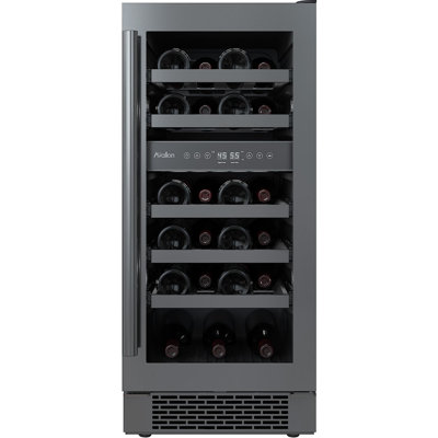 15 Inch Wide 23 Bottle Capacity Dual Zone Wine Cooler With Right Swing Door - View 1 | Fridge.com