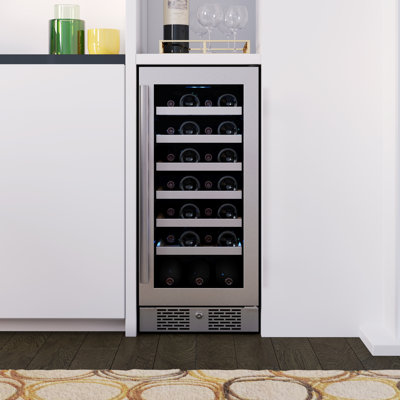 Avallon Single Zone 15'' 27 Bottle Wine Refrigerator | Fridge.com