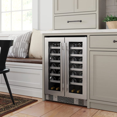 Avallon Dual Zone 24'' 42 Bottle Wine Refrigerator | Fridge.com