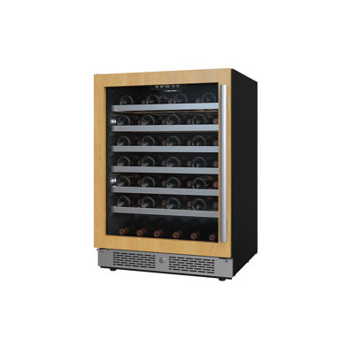Avallon Single Zone 23.81'' Freestanding 53 Bottle Wine Refrigerator | Fridge.com