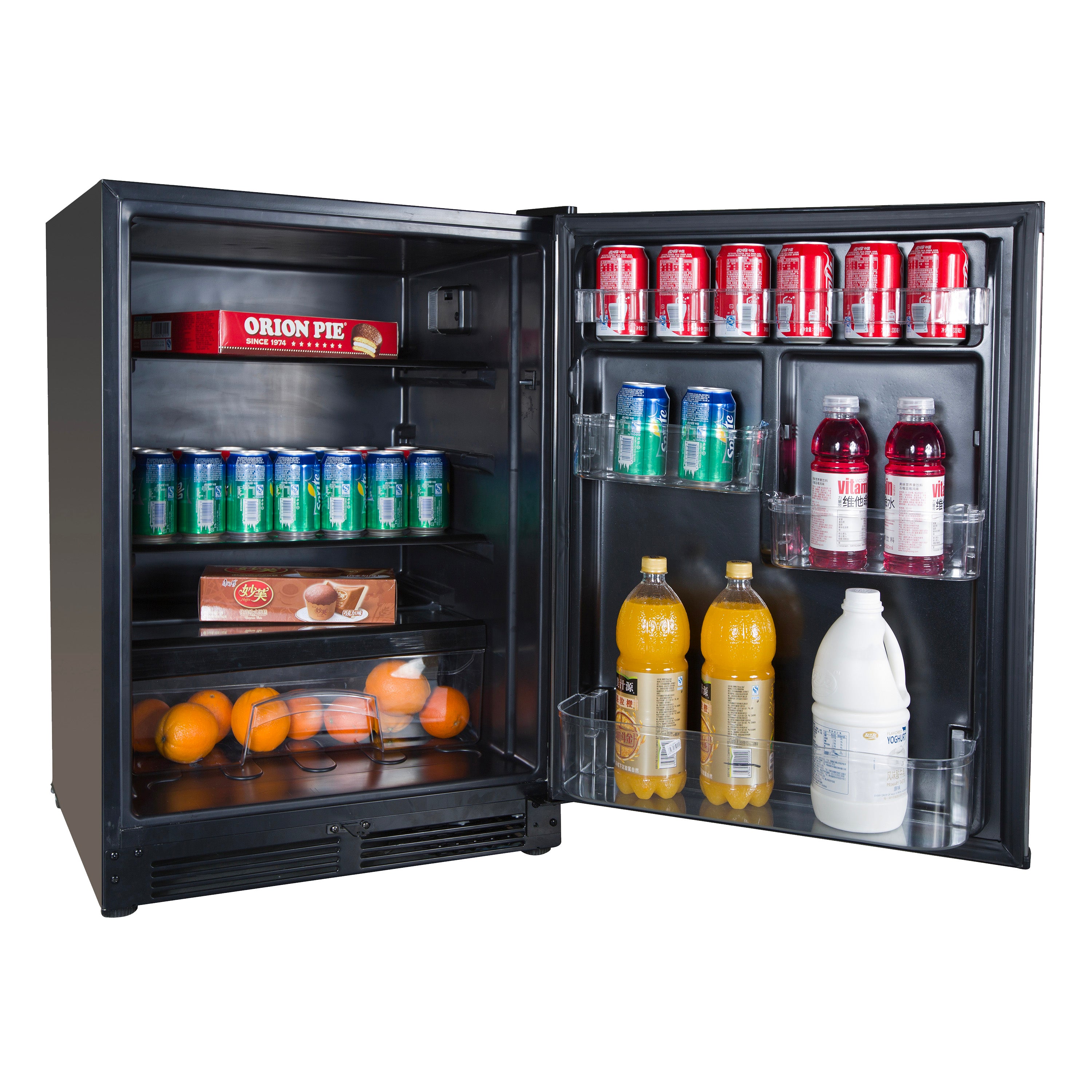 Avanti - 5.2 cu. ft. Compact Refrigerator - Stainless Steel - View 3 | Fridge.com