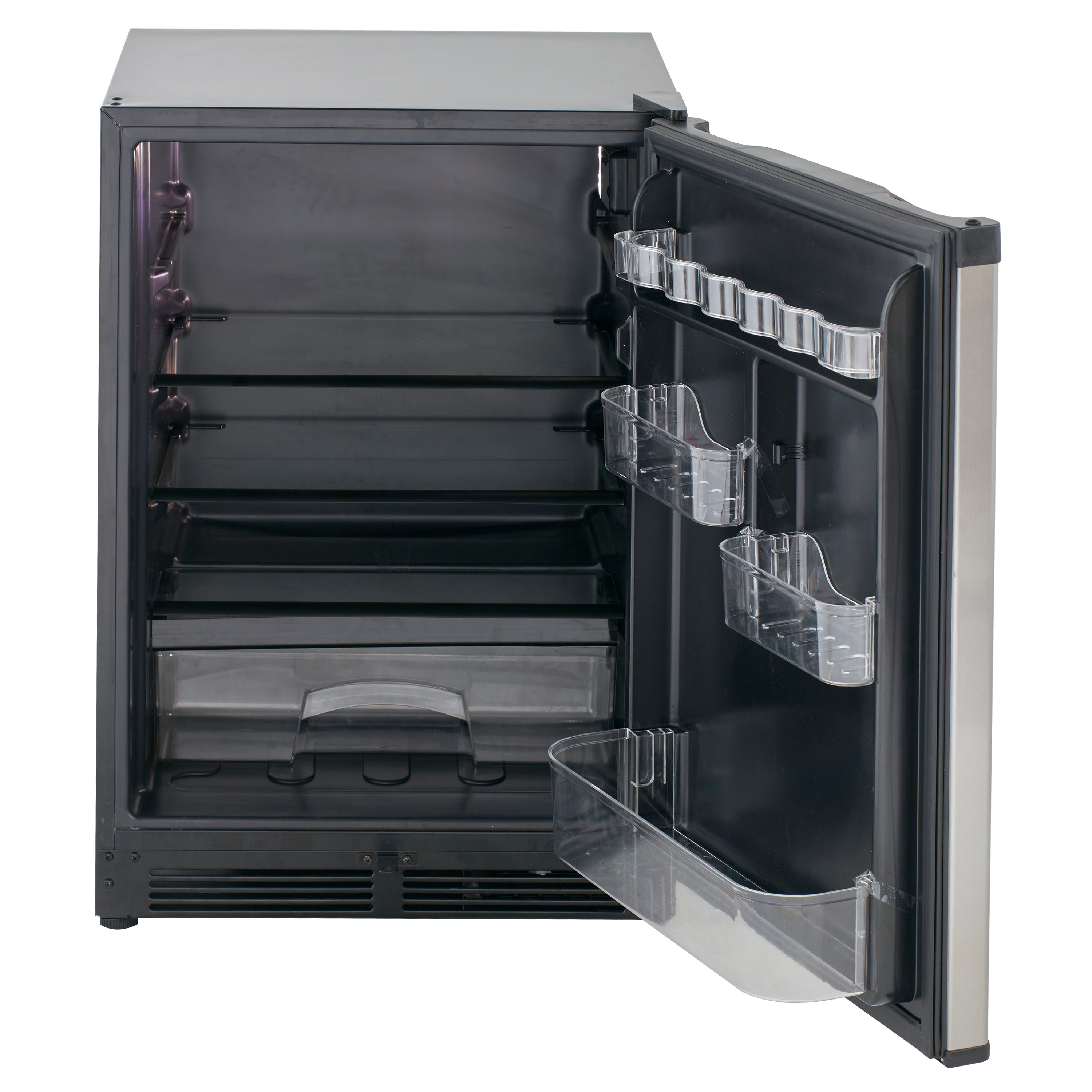 Avanti - 5.2 cu. ft. Compact Refrigerator - Stainless Steel - View 5 | Fridge.com