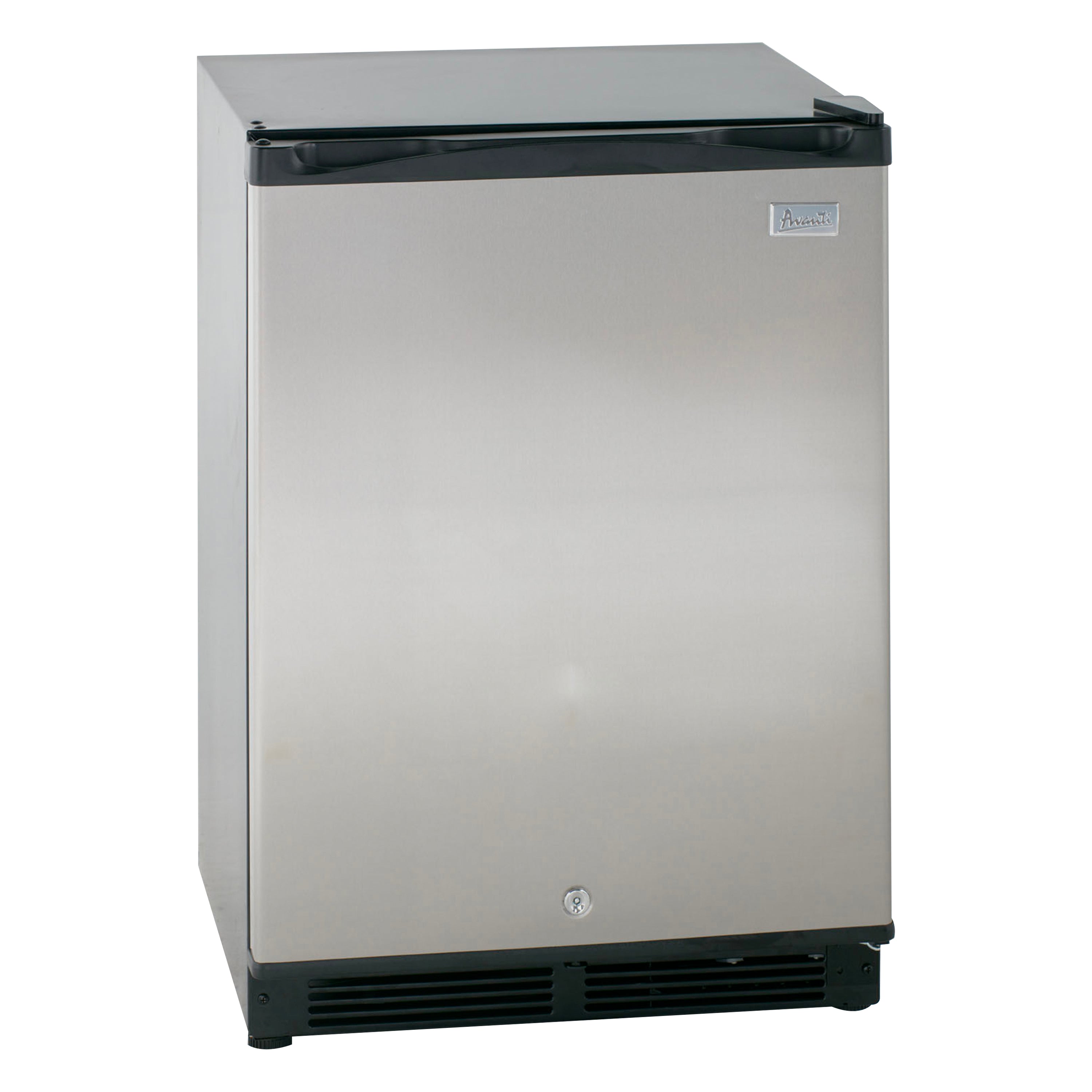 Avanti - 5.2 cu. ft. Compact Refrigerator - Stainless Steel - View 2 | Fridge.com