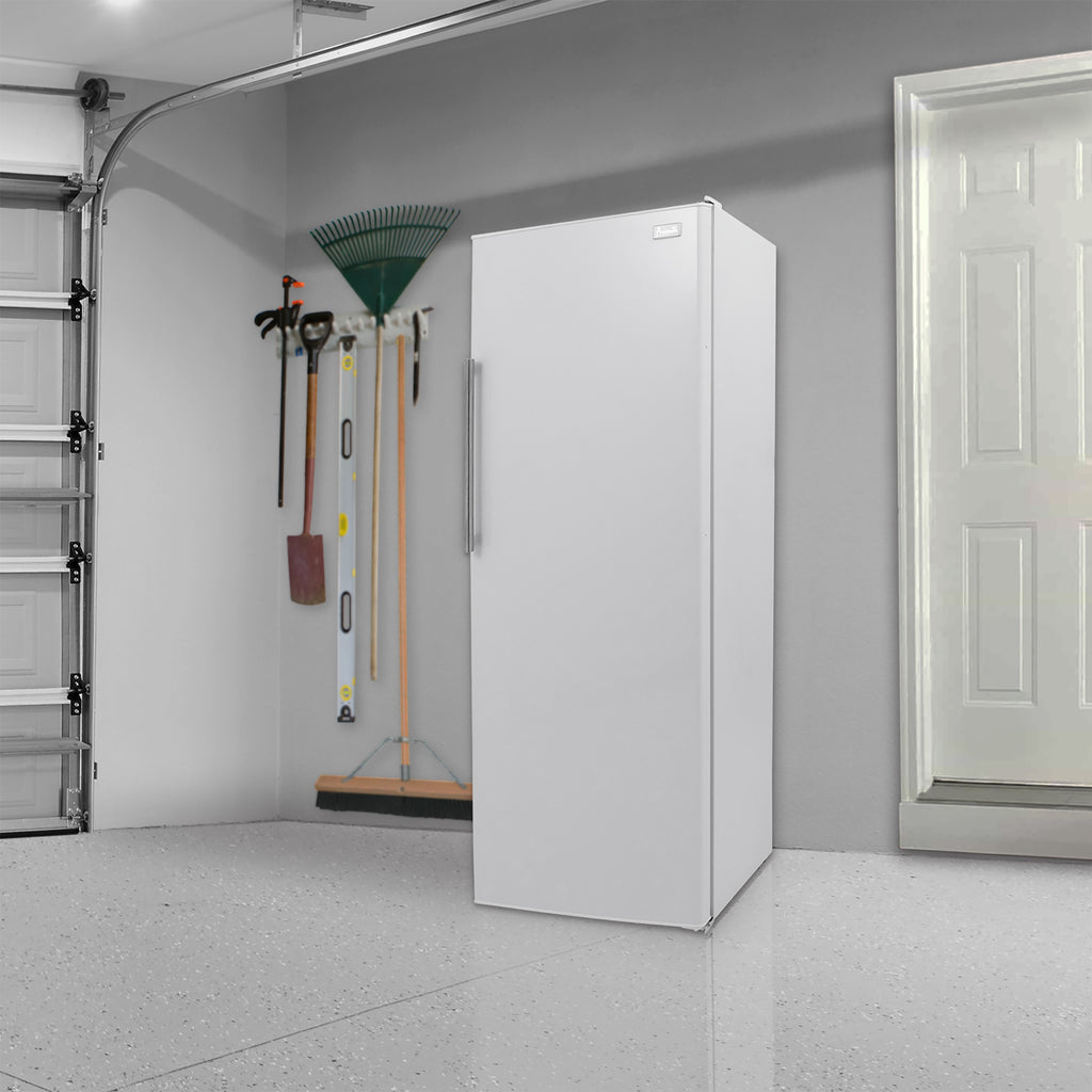10.8 Cubic Feet Garage Ready Frost-Free Upright Freezer With Adjustable Temperature Controls - View 2 | Fridge.com