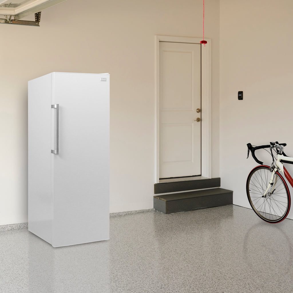10.8 Cubic Feet Garage Ready Frost-Free Upright Freezer With Adjustable Temperature Controls - View 4 | Fridge.com