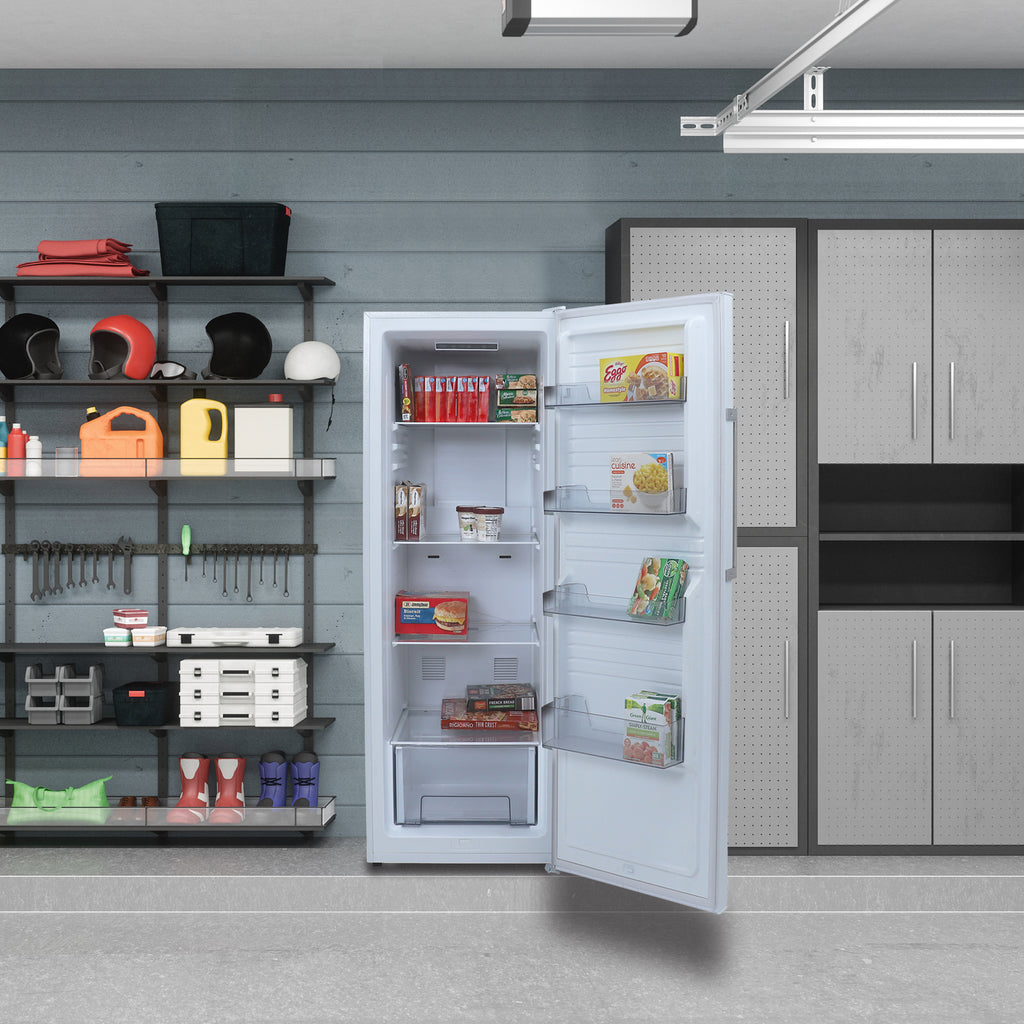 10.8 Cubic Feet Garage Ready Frost-Free Upright Freezer With Adjustable Temperature Controls - View 5 | Fridge.com
