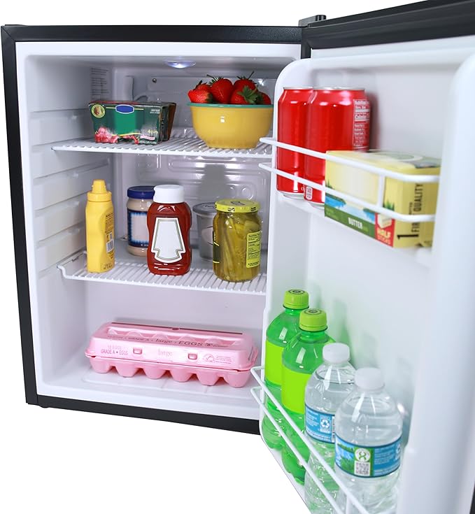 Avanti Mini Fridge for Home Office or Dorm, Auto Defrost with Reversible Door, Energy Star Rated, 2.2 Cu. Ft., Black | Fridge.com