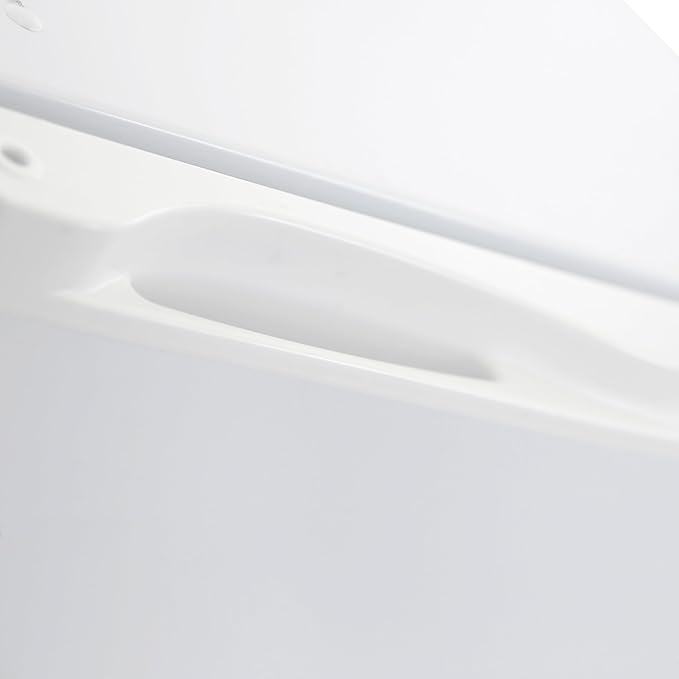 Avanti Upright Freezer Compact Design With 3 Fixed Metal Shelves, Reversible Door Adjustable Temperature Control And Flush-Back Design Perfect For Home, Office, Basements & More, 2.8-cu.ft, White - View 5 | Fridge.com