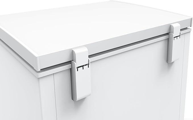 Avanti 3.5 cu. ft. Garage Ready Chest Freezer With Removable Storage Basket, External Temperature Control, Manual Defrost, Power Indicator Light, White - View 4 | Fridge.com
