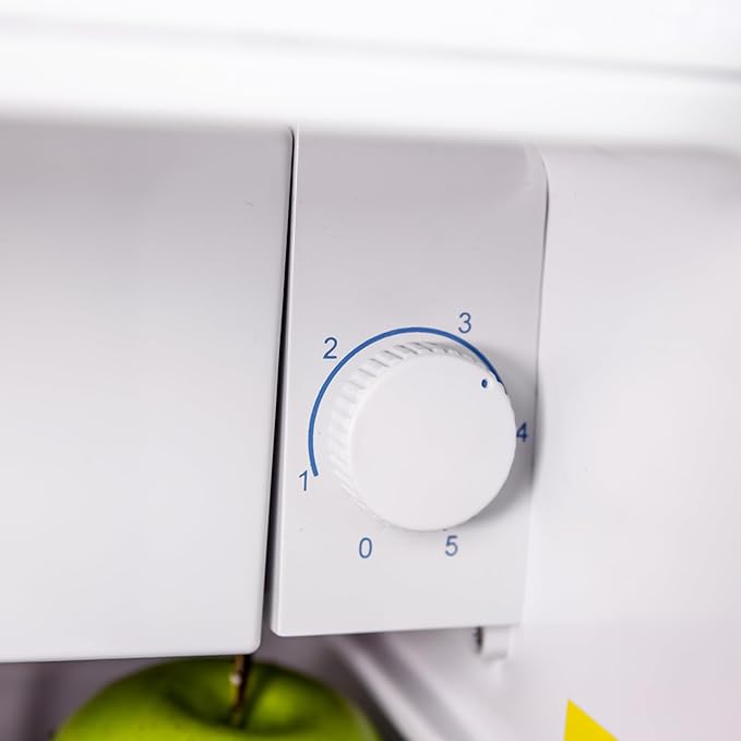 Avanti Mini Fridge Compact Refrigerator For Home Office Or Dorm, Features Single Reversible Door Removable Shelf Manual Defrost And Adjustable Temperature Control, 1.6-cu.ft, Black - View 5 | Fridge.com