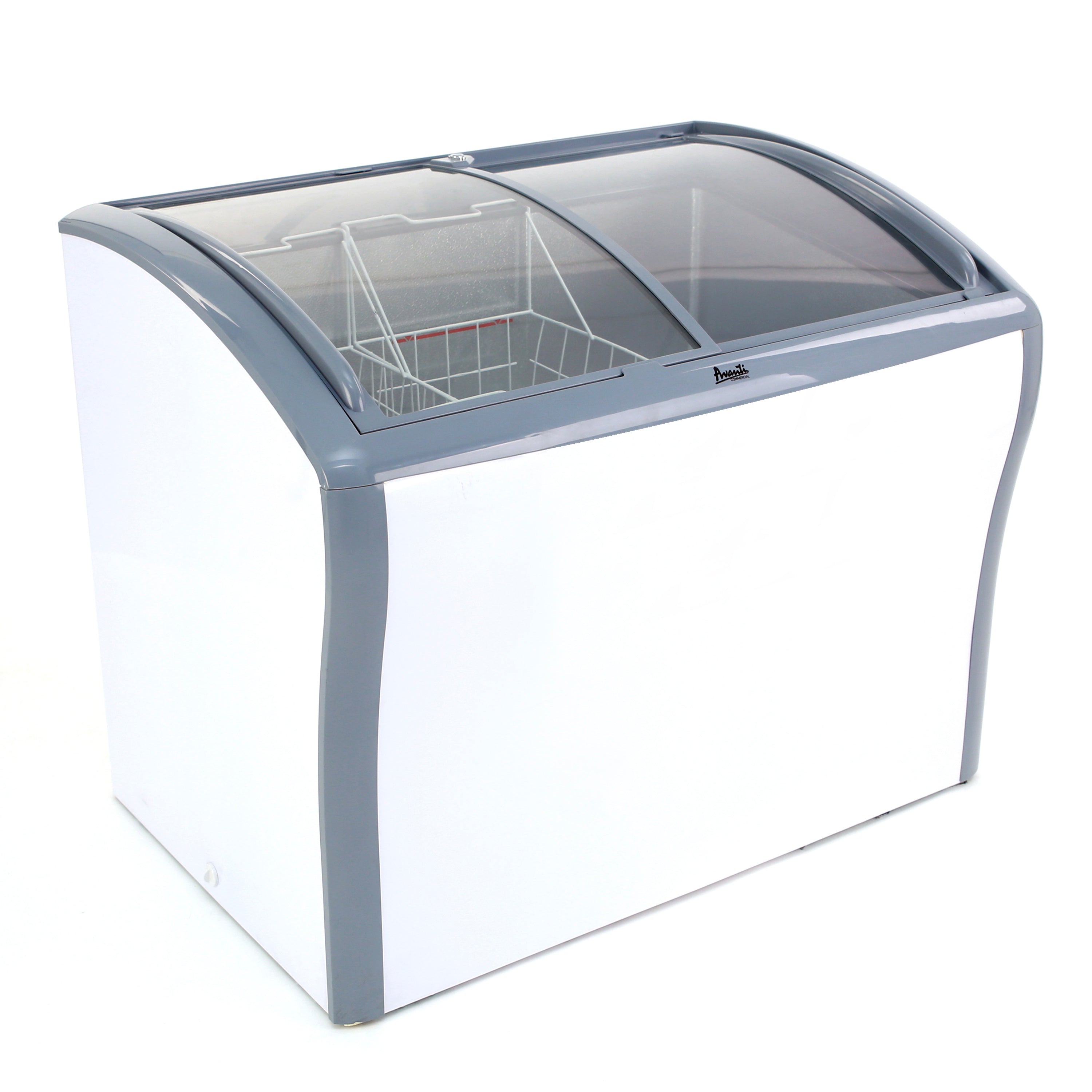 Avanti 9.5 cu. ft. Commercial Glass Top Freezer Or Refrigerator - View 2 | Fridge.com