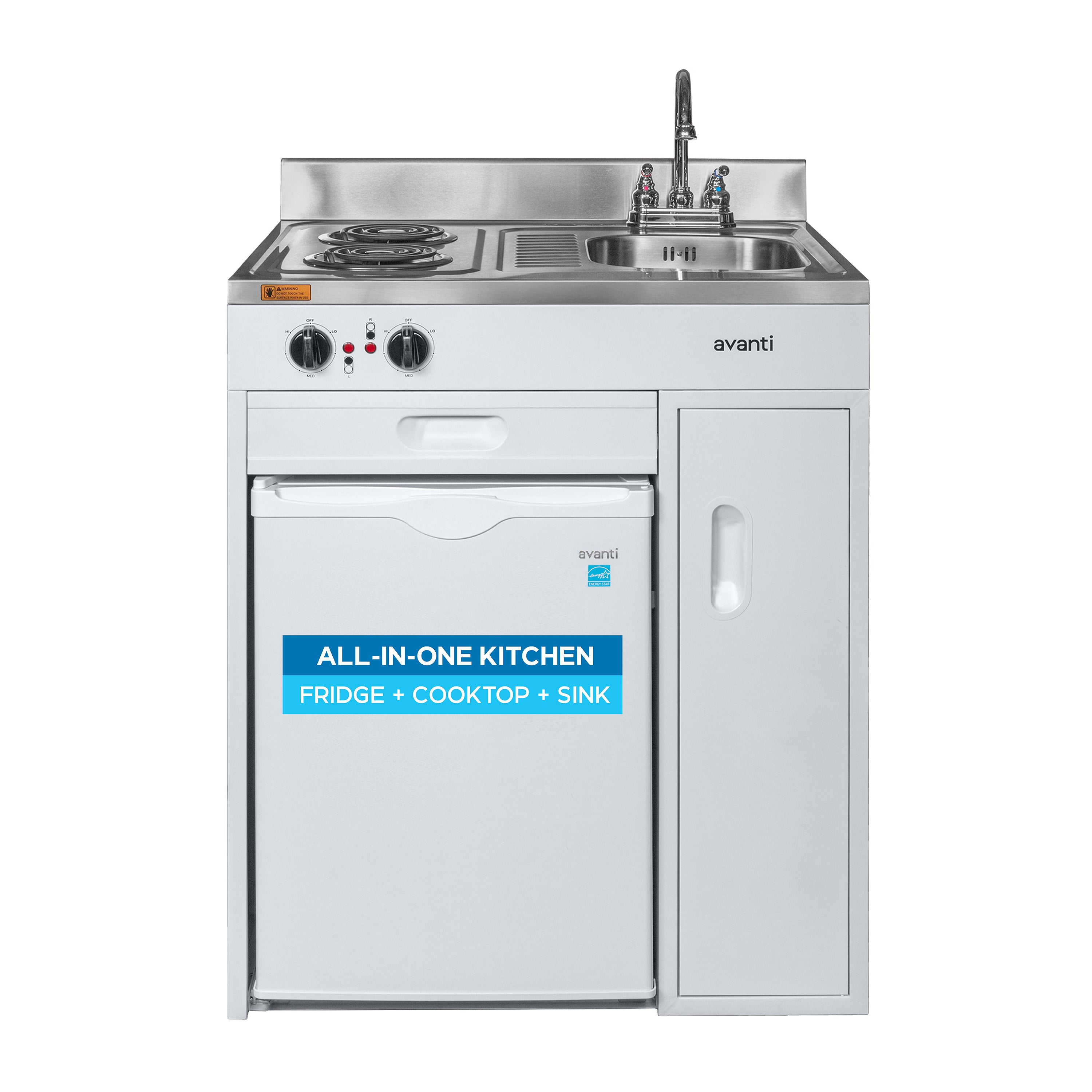Avanti Compact Kitchen CK3016 - View 2 | Fridge.com