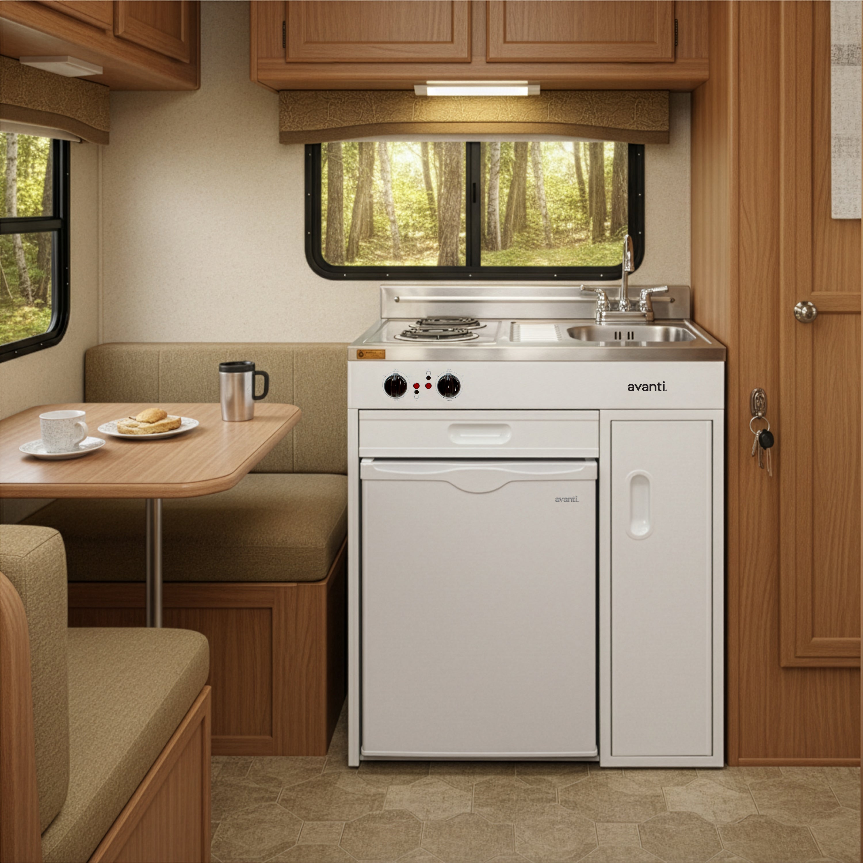Avanti Compact Kitchen CK3016 - View 4 | Fridge.com