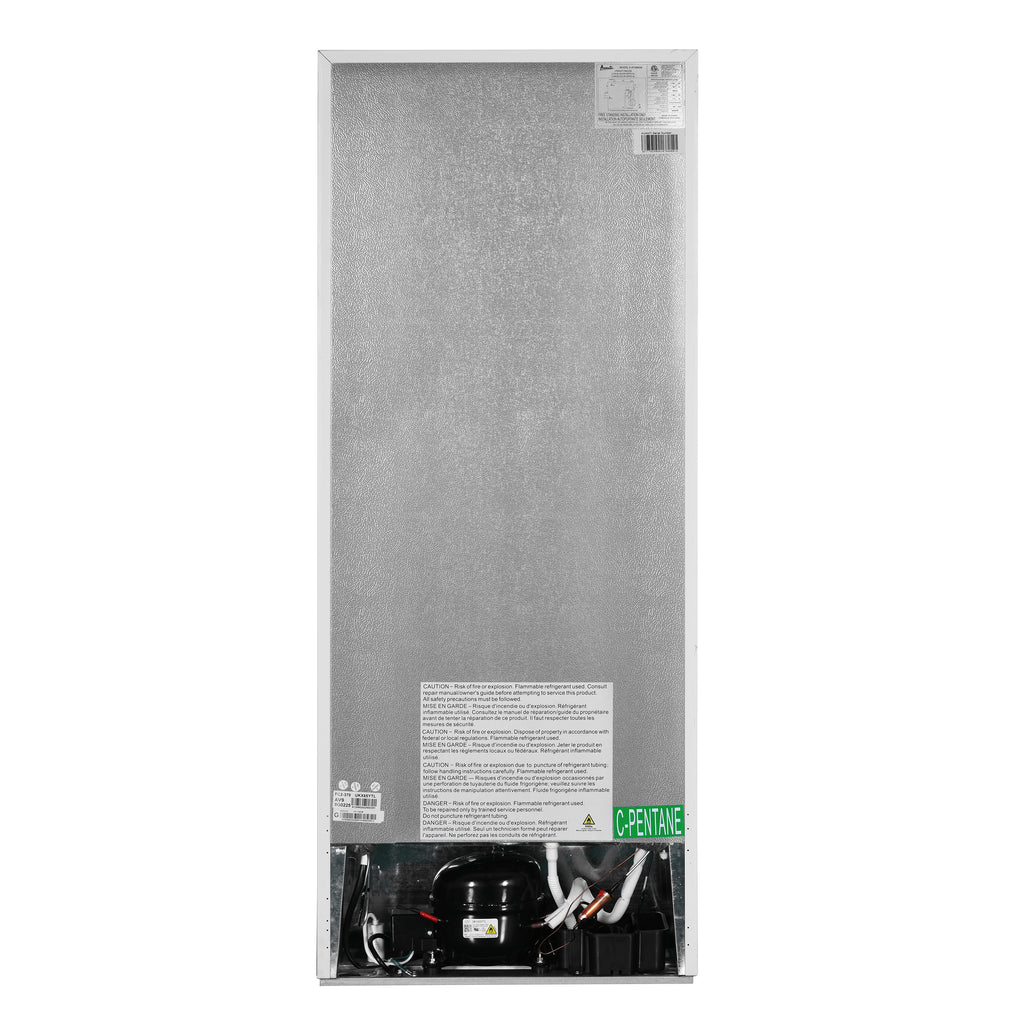 Avanti 24 Inch 24" Top Freezer Refrigerator FF10B3S - View 6 | Fridge.com