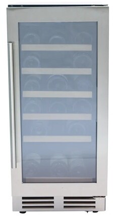 Avanti 28 Bottle DESIGNER Series Wine Cooler — Avanti Products, model WCF281E3SS