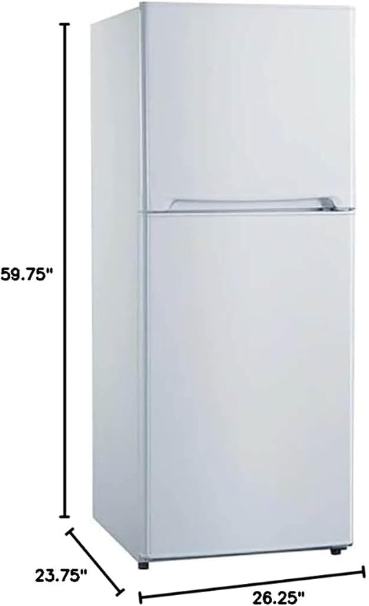 Avanti 10.0 cu.ft. Apartment Size Refrigerator, Compact Fridge with Top Freezer with Temperature Control and Adjustable Shelves and Crisper Drawer, 10.0 cu.ft., White | Fridge.com
