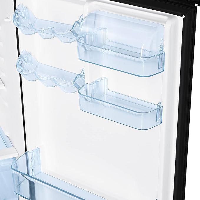 Avanti 10.0 cu.ft. Apartment Size Refrigerator, Compact Fridge With Top Freezer With Temperature Control And Adjustable Shelves And Crisper Drawer, 10.0 cu.ft., White - View 3 | Fridge.com