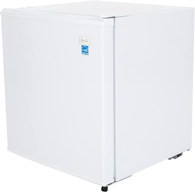 Avanti Mini Fridge Compact Refrigerator For Home Office Or Dorm, Features Compressor Cooling Single Reversible Door Removable Shelves Automatic Defrost And Adjustable Temp Control, 1.7-cu.ft, White - View 5 | Fridge.com
