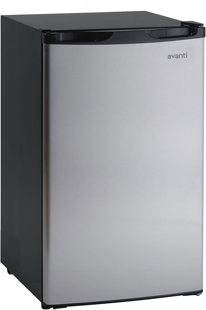 Avanti 4.4 Cu. Ft. Compact Refrigerator, Mini-Fridge, In Stainless Steel (Rm4436ss) - View 4 | Fridge.com
