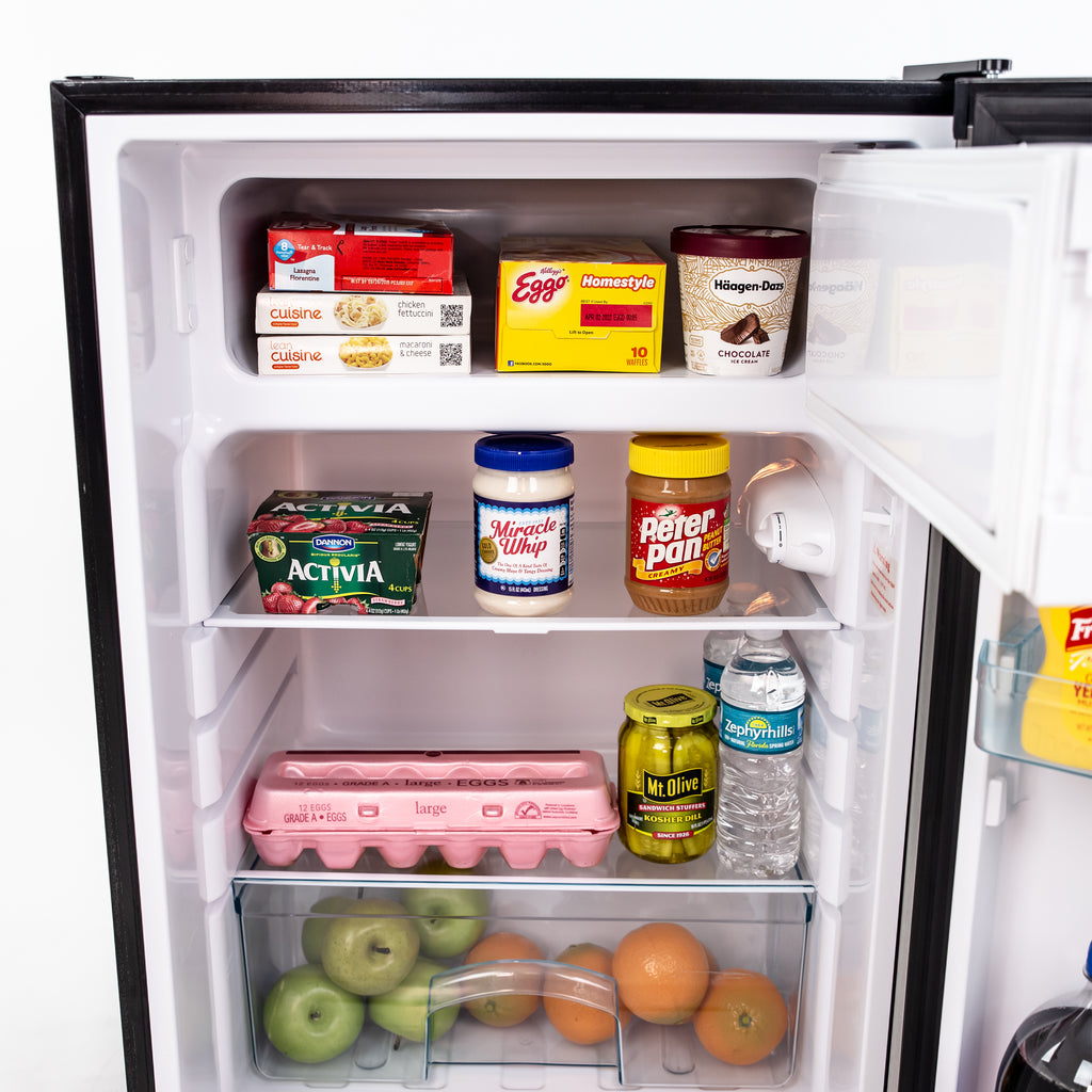 Avanti RMX45B3S 4.5 cu ft Compact Refrigerator - Ss - View 6 | Fridge.com