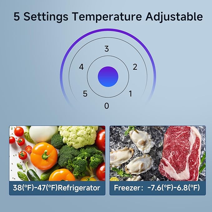 Bangson 7.1 cu.ft Refrigerator With Freezer, Apartment Size Fridge With Bottom Freezer, For Apartment, Office, Kitchen And Garage, Stainless Steel, Silver - View 5 | Fridge.com