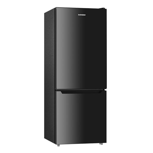 BANGSON 7.1 Cu.Ft Refrigerator with Freezer, Apartment Size Fridge with Bottom Freezer, Large Capacity, Energy Saving, Adjustable Thermostat, Low Noise, Black | Fridge.com
