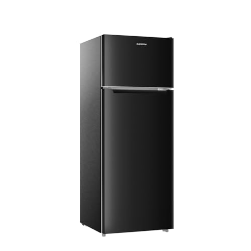 BANGSON 7.7 Cu.Ft Refrigerator with Freezer, Apartment Size Fridge with Top Freezer, Large Capacity, Energy Saving, Adjustable Thermostat, Low Noise, Black | Fridge.com