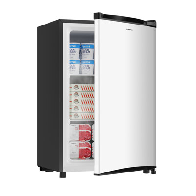 BANGSON 3.0 Cu.ft Compact Upright Freezer, Energy-Saving Mini Freezer with Adjustable Thermostat | Fridge.com