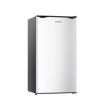 Bangson 3.2 Cu.Ft Mini Fridge With Freezer, Low Noise Energy Efficient Compact Refrigerator For Dorm Room, Apartmentofficesilver | Fridge.com