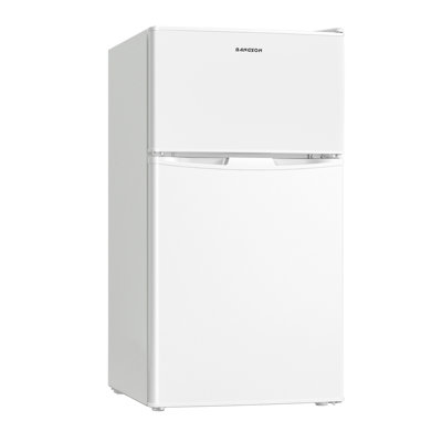 BANGSON 3.2 CU.FT, 2 Door Small Refrigerator with Freezer | Fridge.com