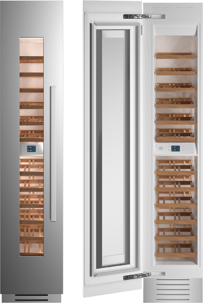 18" Built-in Wine Cellar Column Stainless Steel | Fridge.com