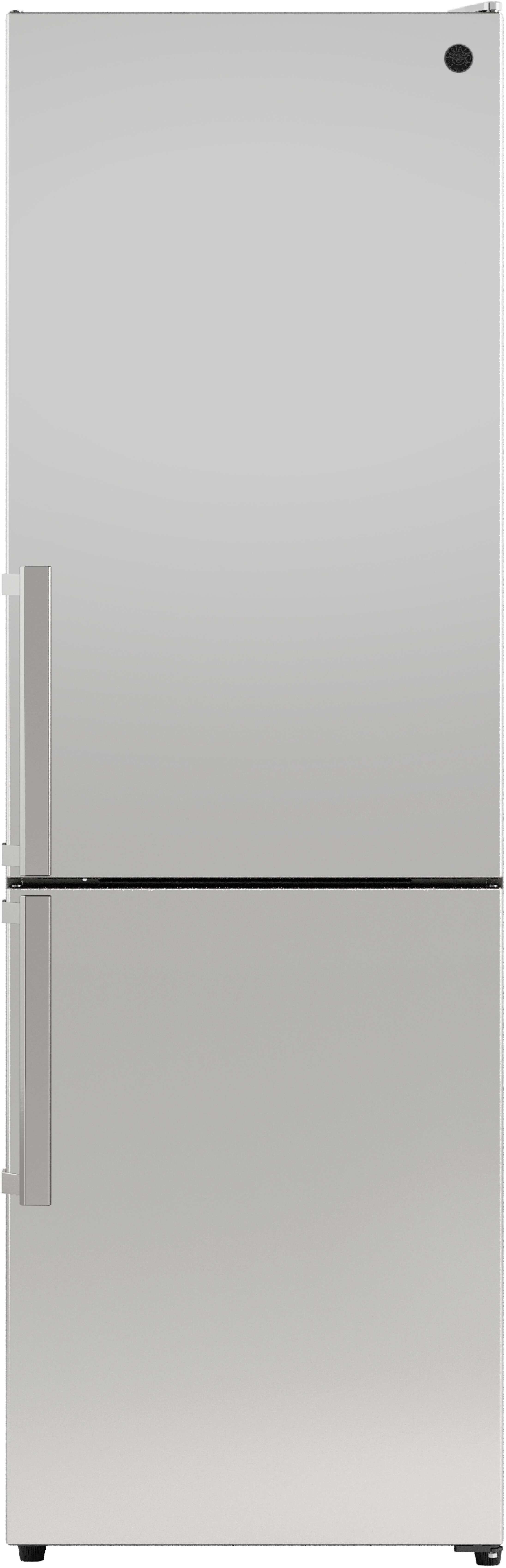 24" Bertazzoni Bottom-Mount Refrigerator - 11.4 Cu. Ft. - Counter-Depth - French Door - Bottom Freezer - Stainless Steel — FIN-0020102 | Fridge.com